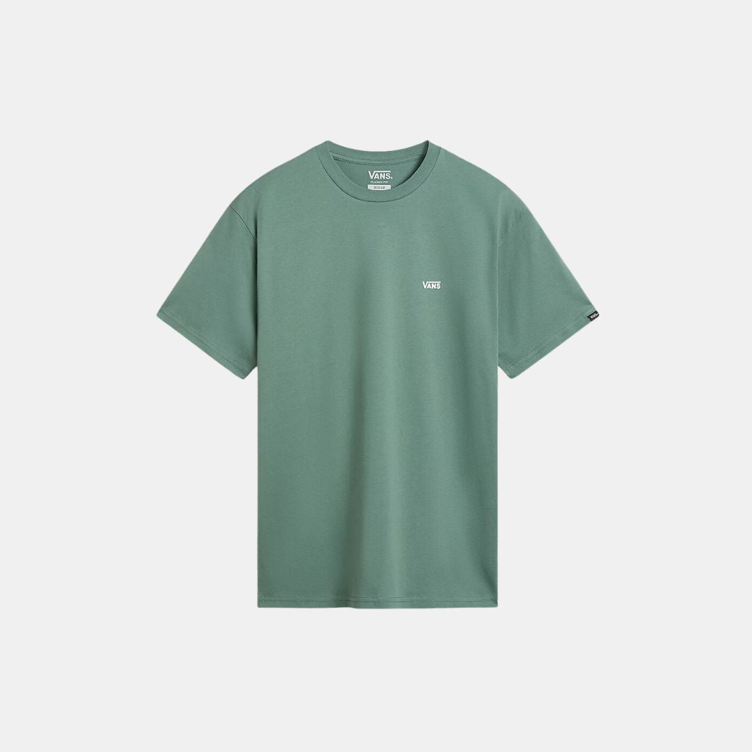 Vans Left Chest Logo T-Shirt Men's Iceberg Green