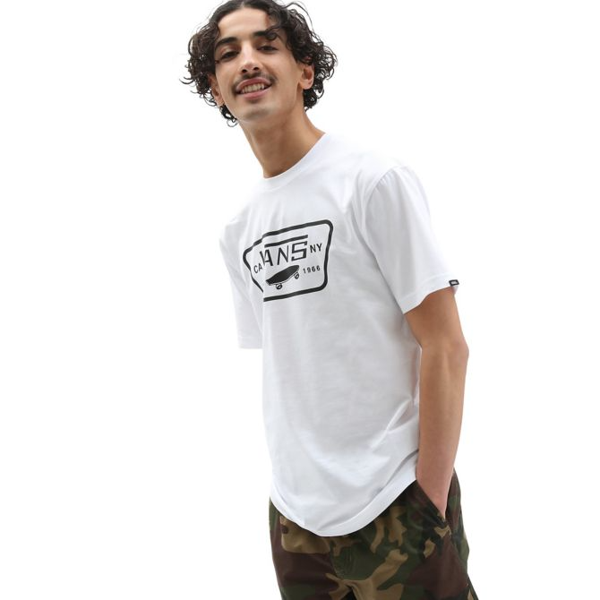 Vans Mens Full Patch T-Shirt - White