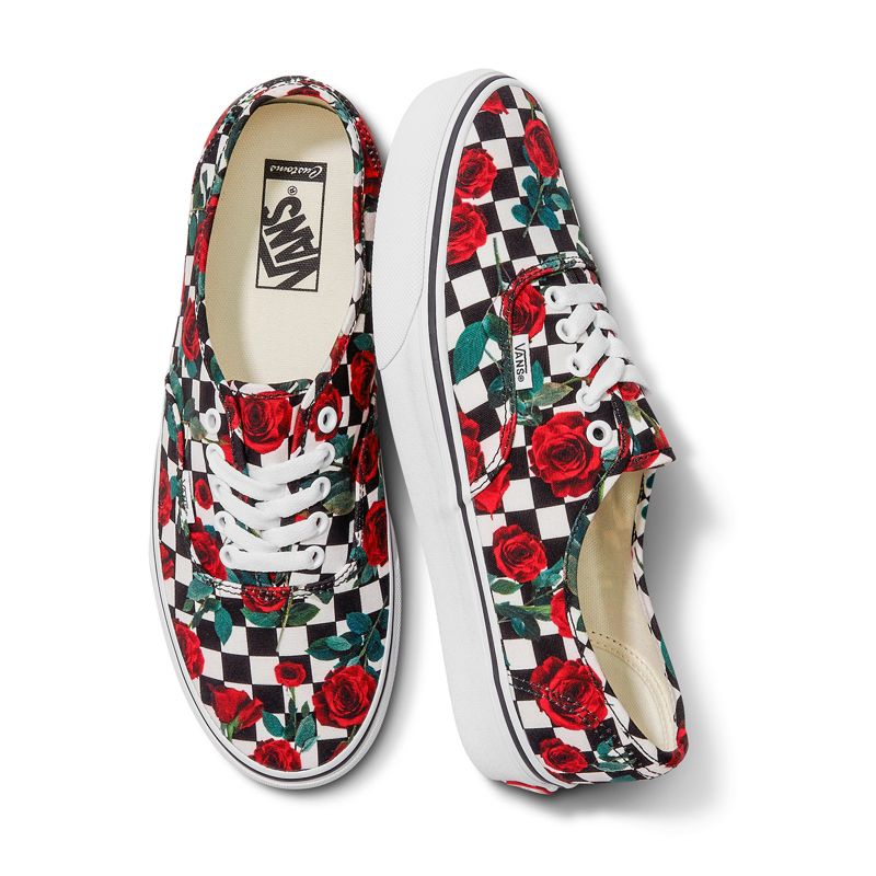 Customs Checkerboard Roses Authentic