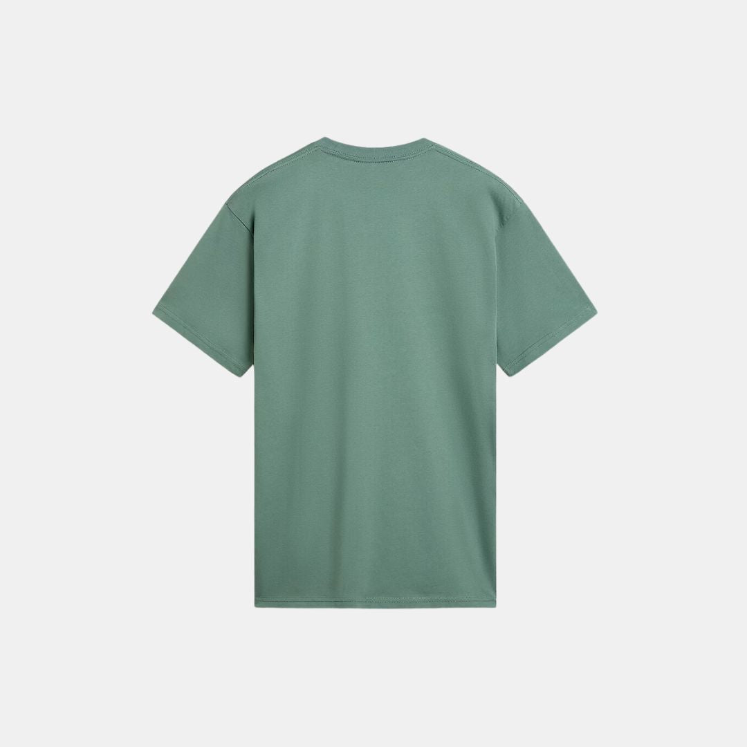 Vans Left Chest Logo T-Shirt Men's Iceberg Green