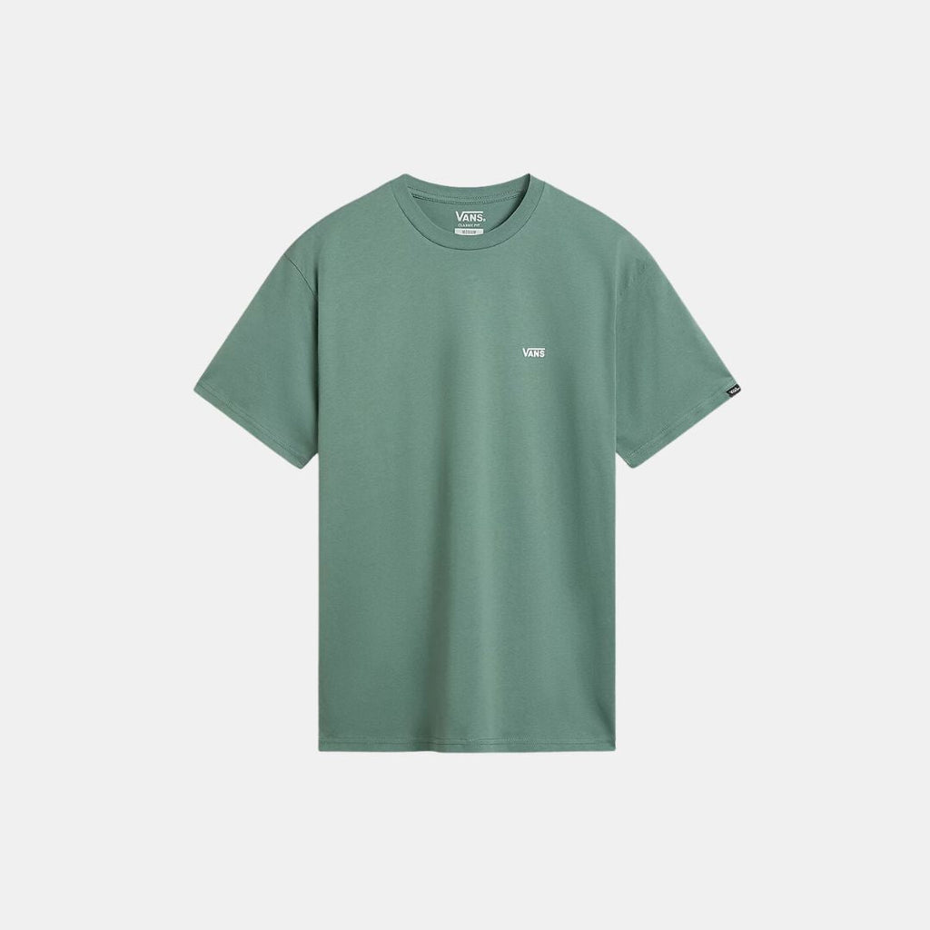 Vans Left Chest Logo T-Shirt Men's Iceberg Green