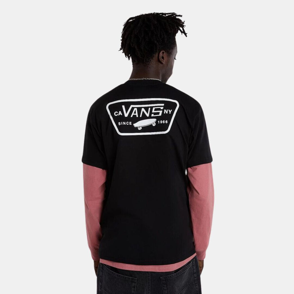 Vans Full Patch Back T-Shirt Black & White