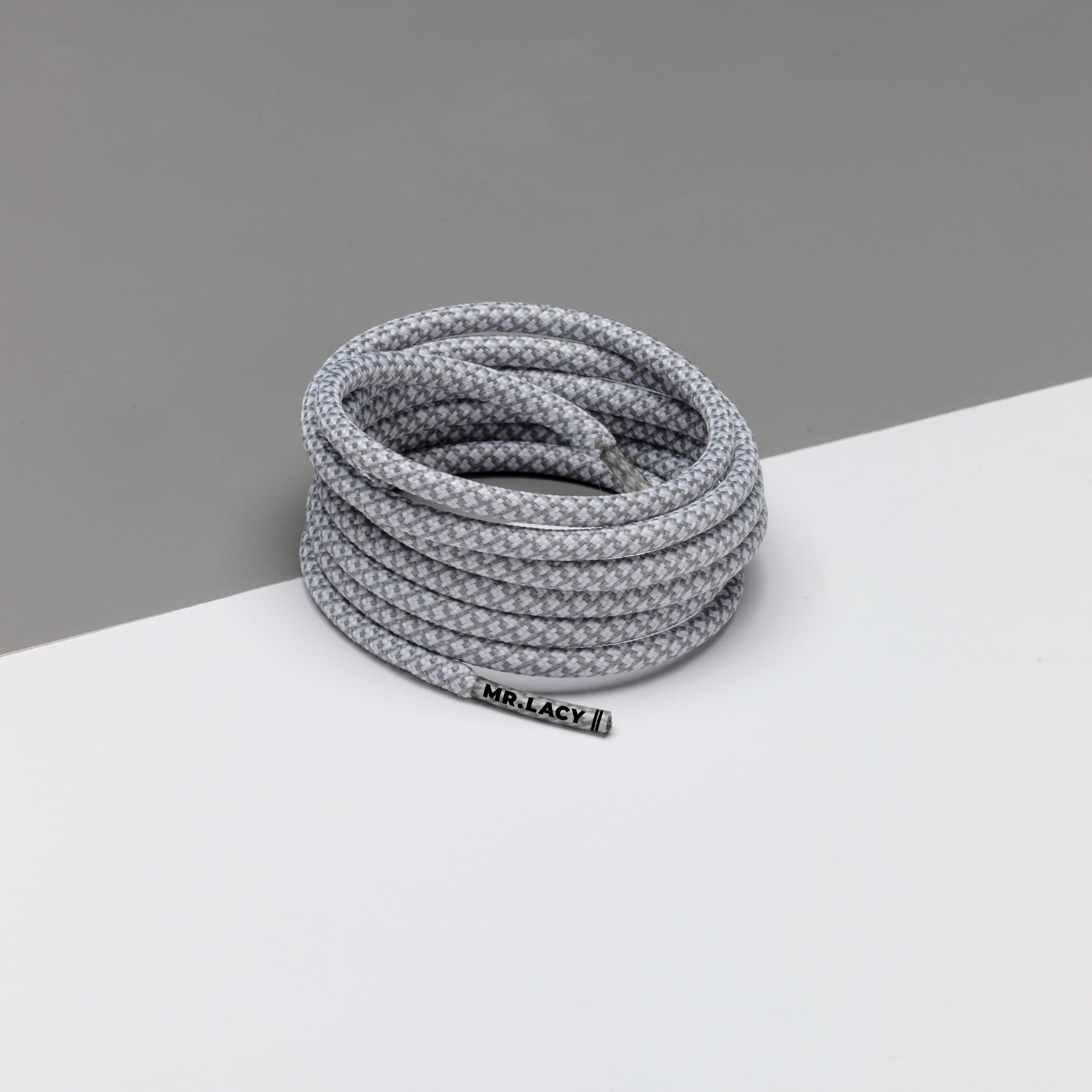 Ropies Shoelaces · White/Grey