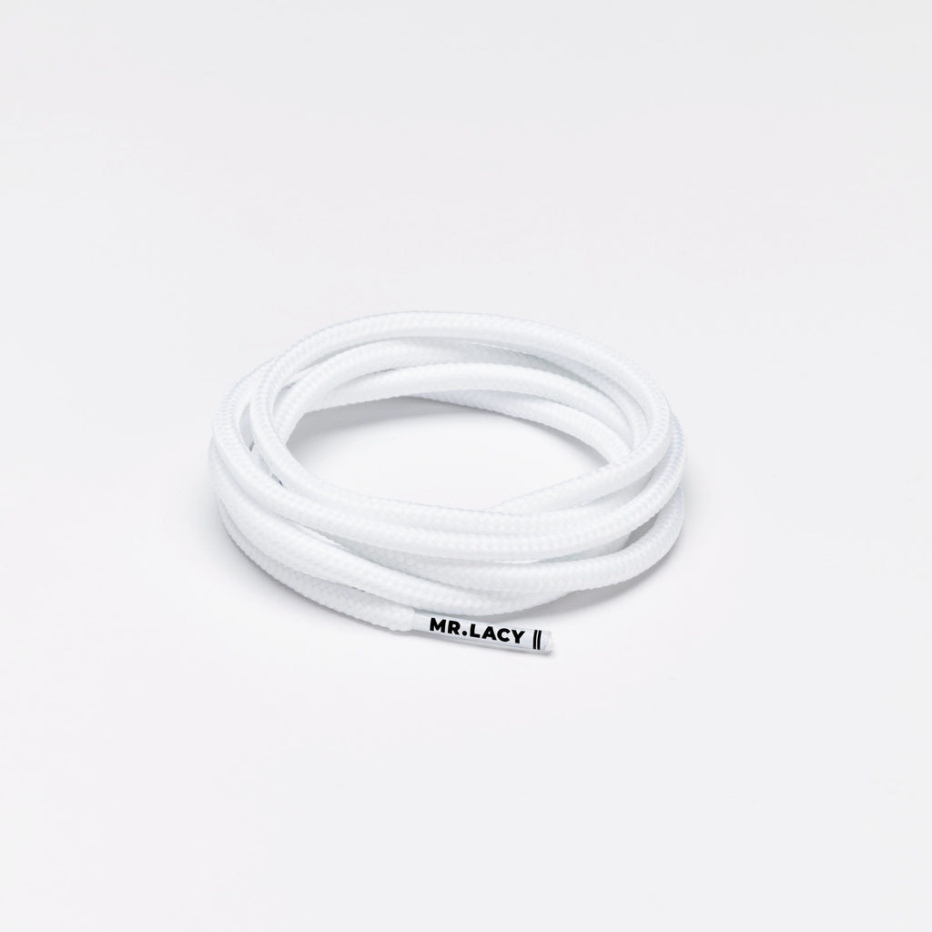 Roundies Shoelaces · White