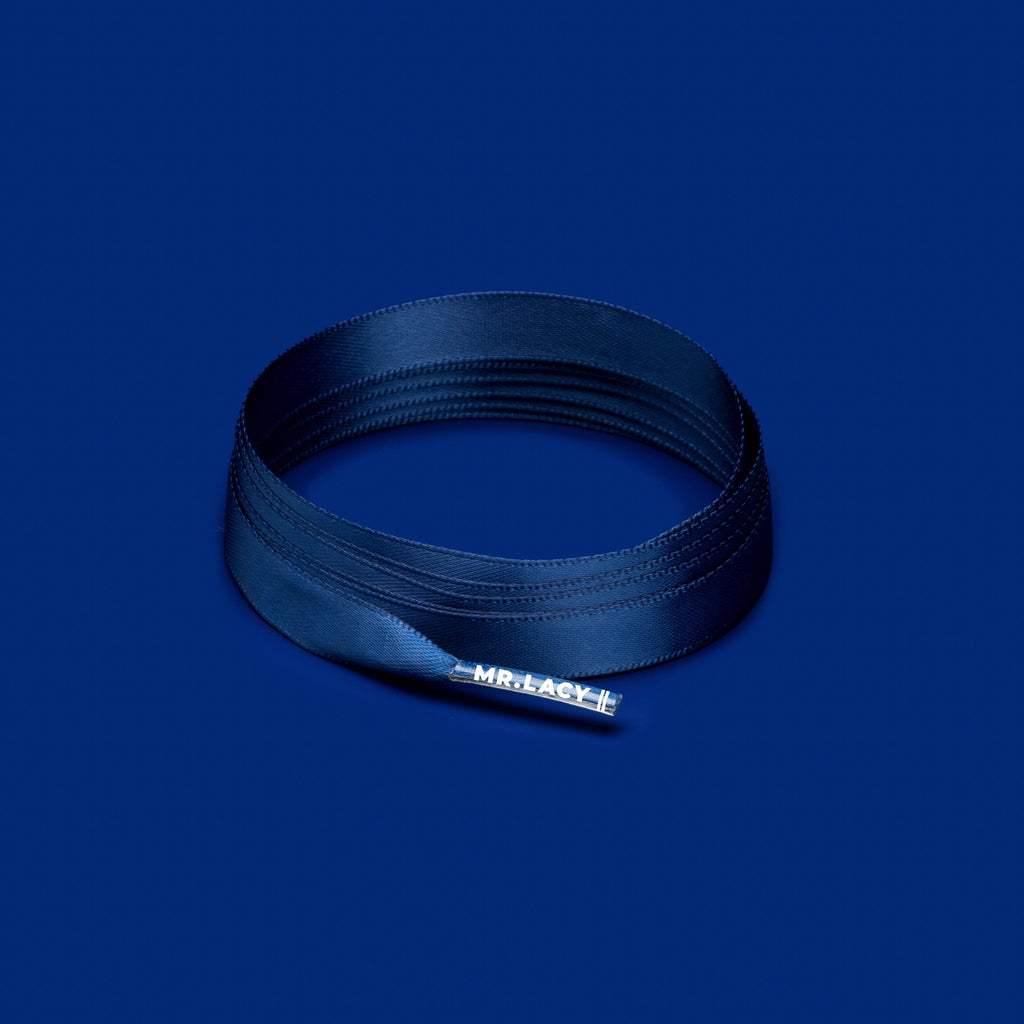 Silkies Shoelaces · Storm Blue
