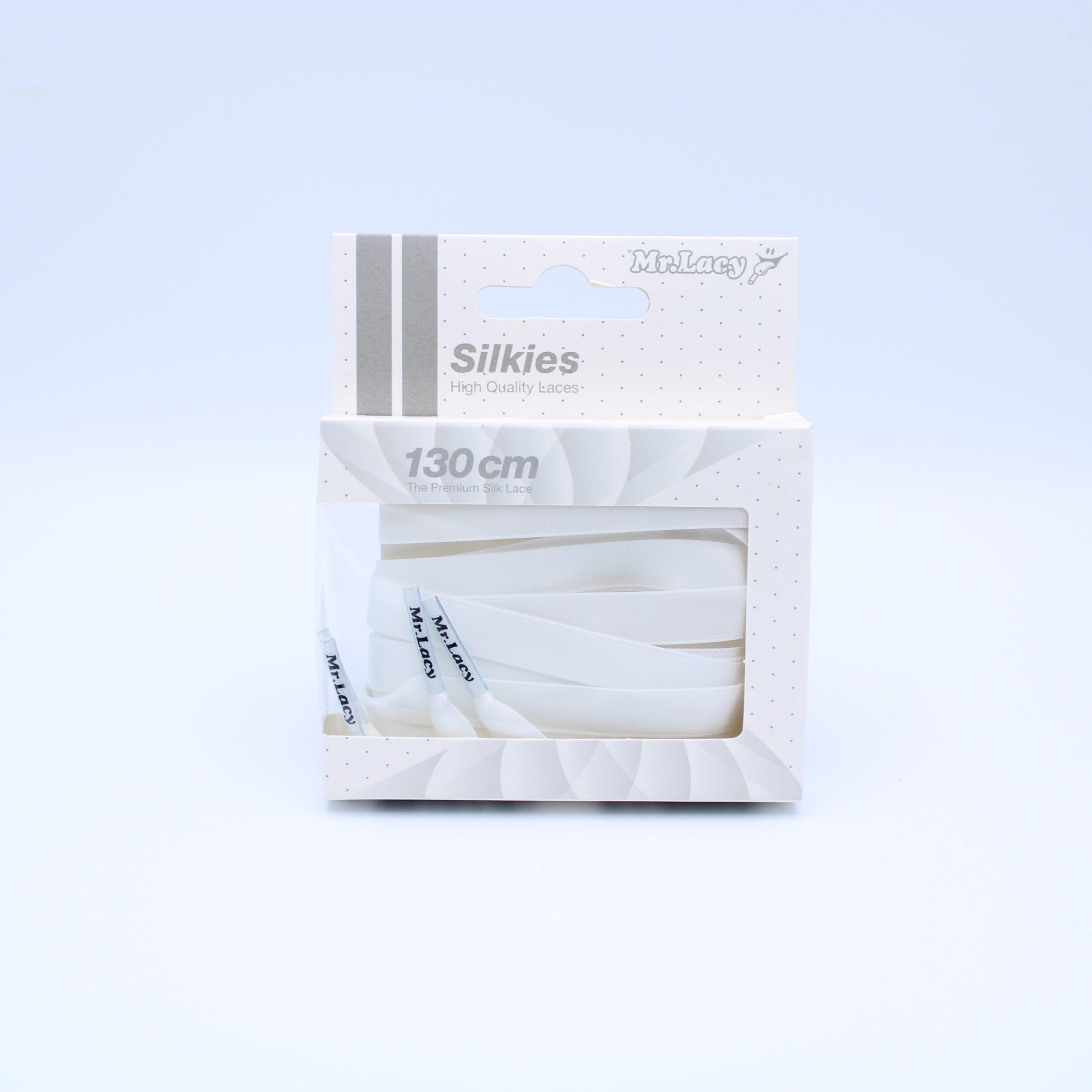 Silkies Shoelaces · White