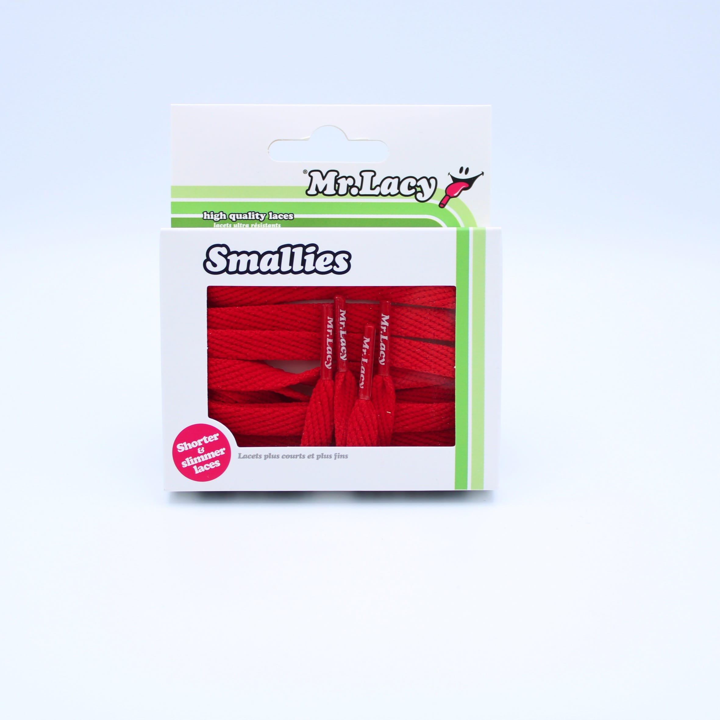 Smallies Shoelaces · Red