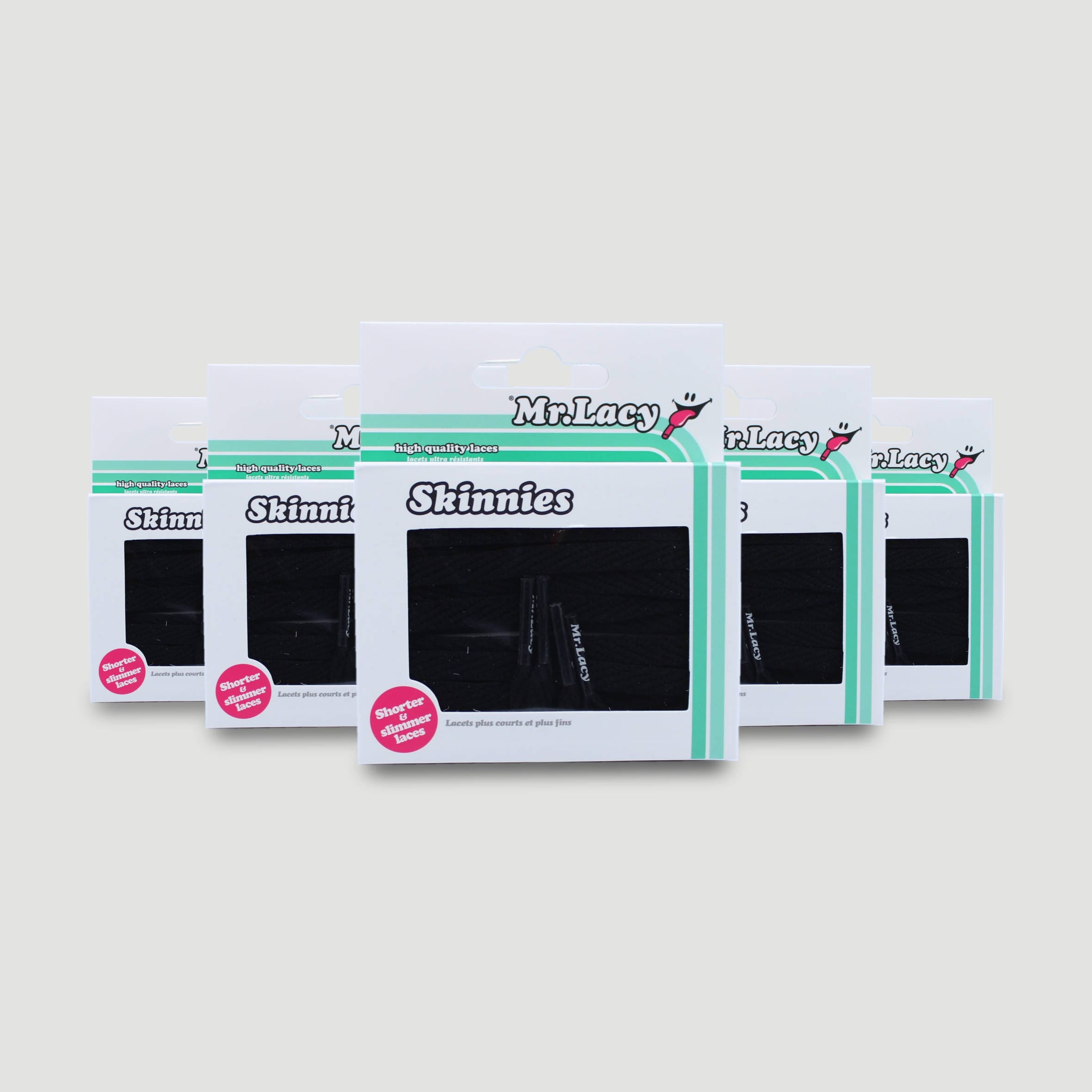 Skinnies Shoelaces · Black