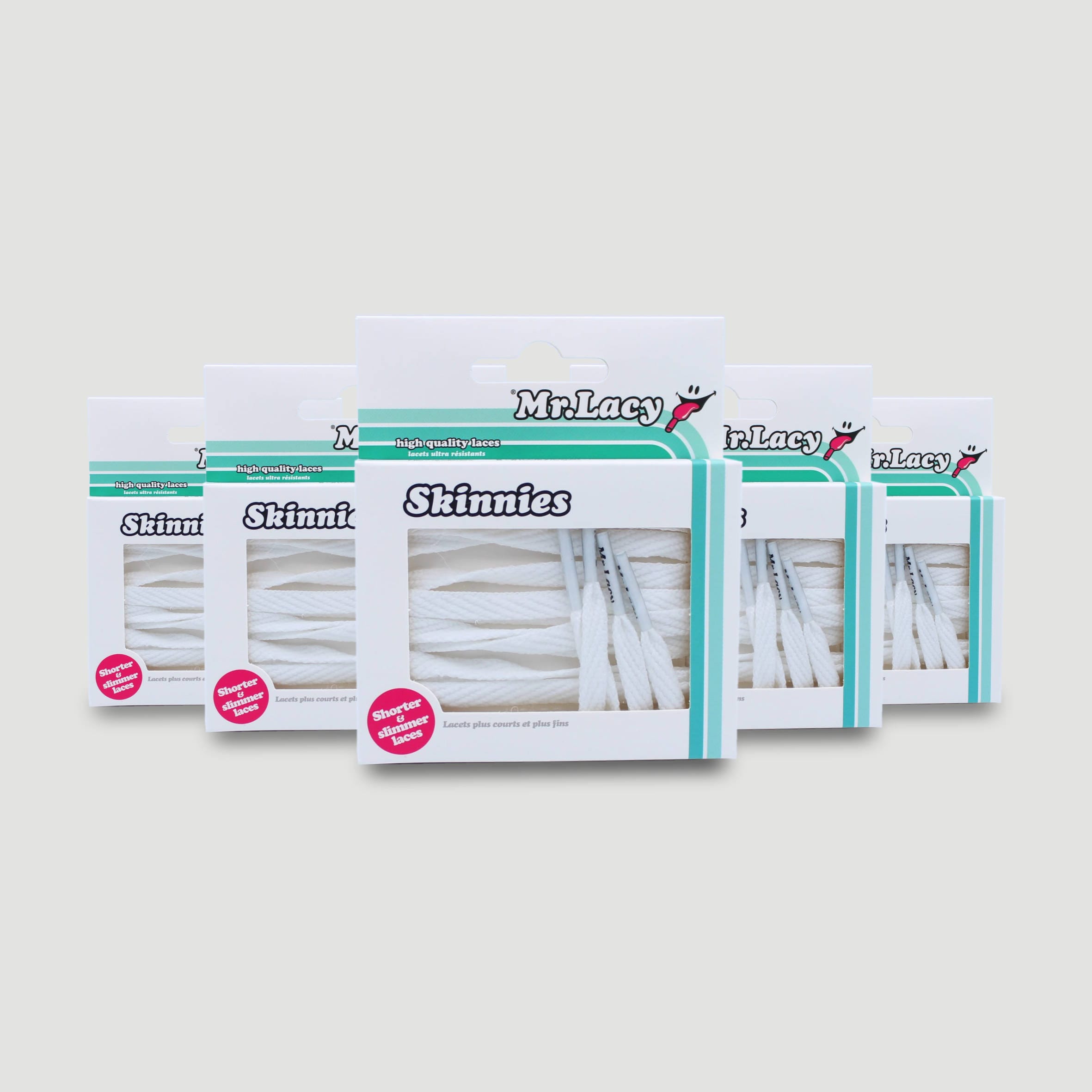 Skinnies Shoelaces · White